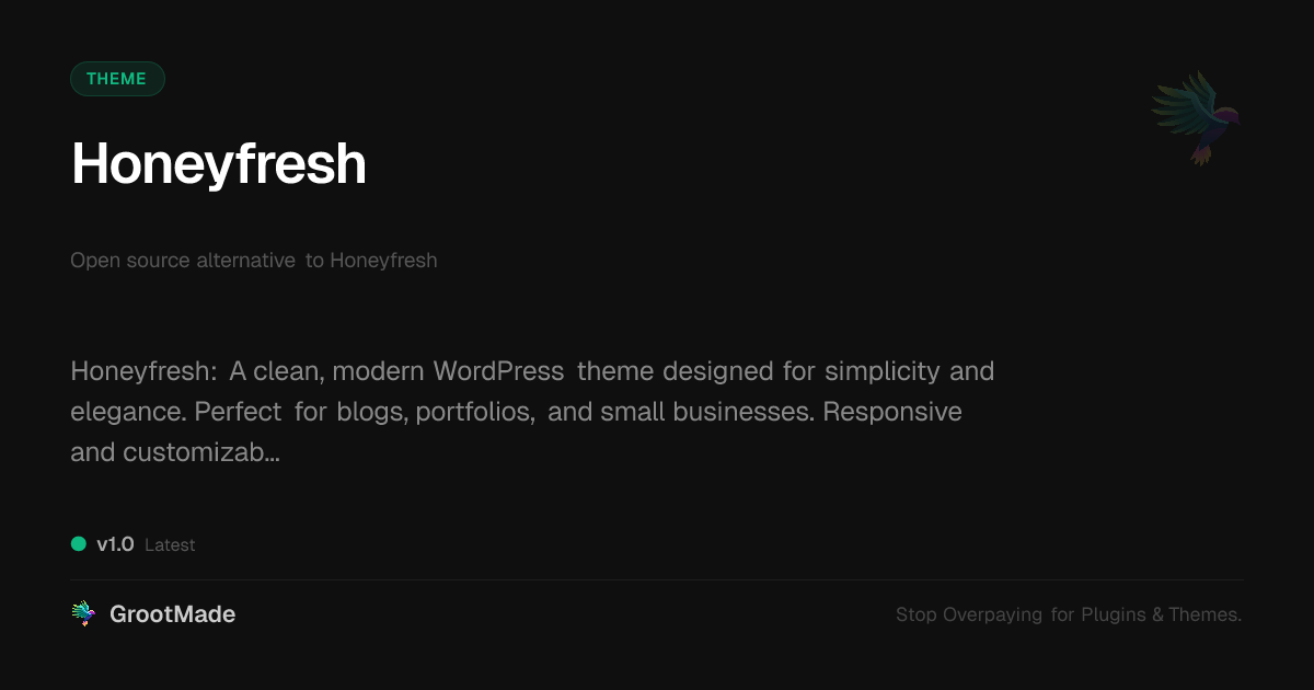 Preview of Honeyfresh