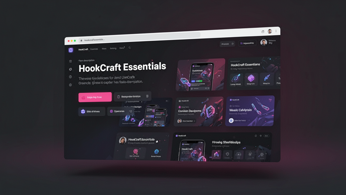 Preview of HookCraft Essentials