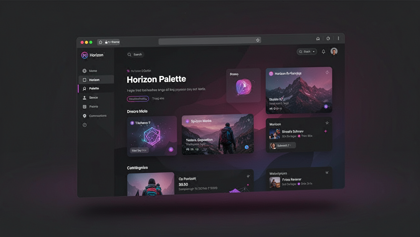 Preview of Horizon Palette