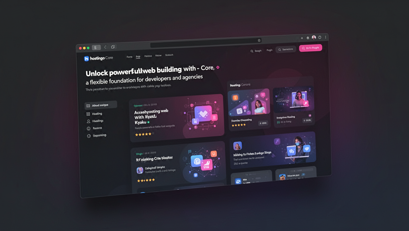 Preview of hostingo Core