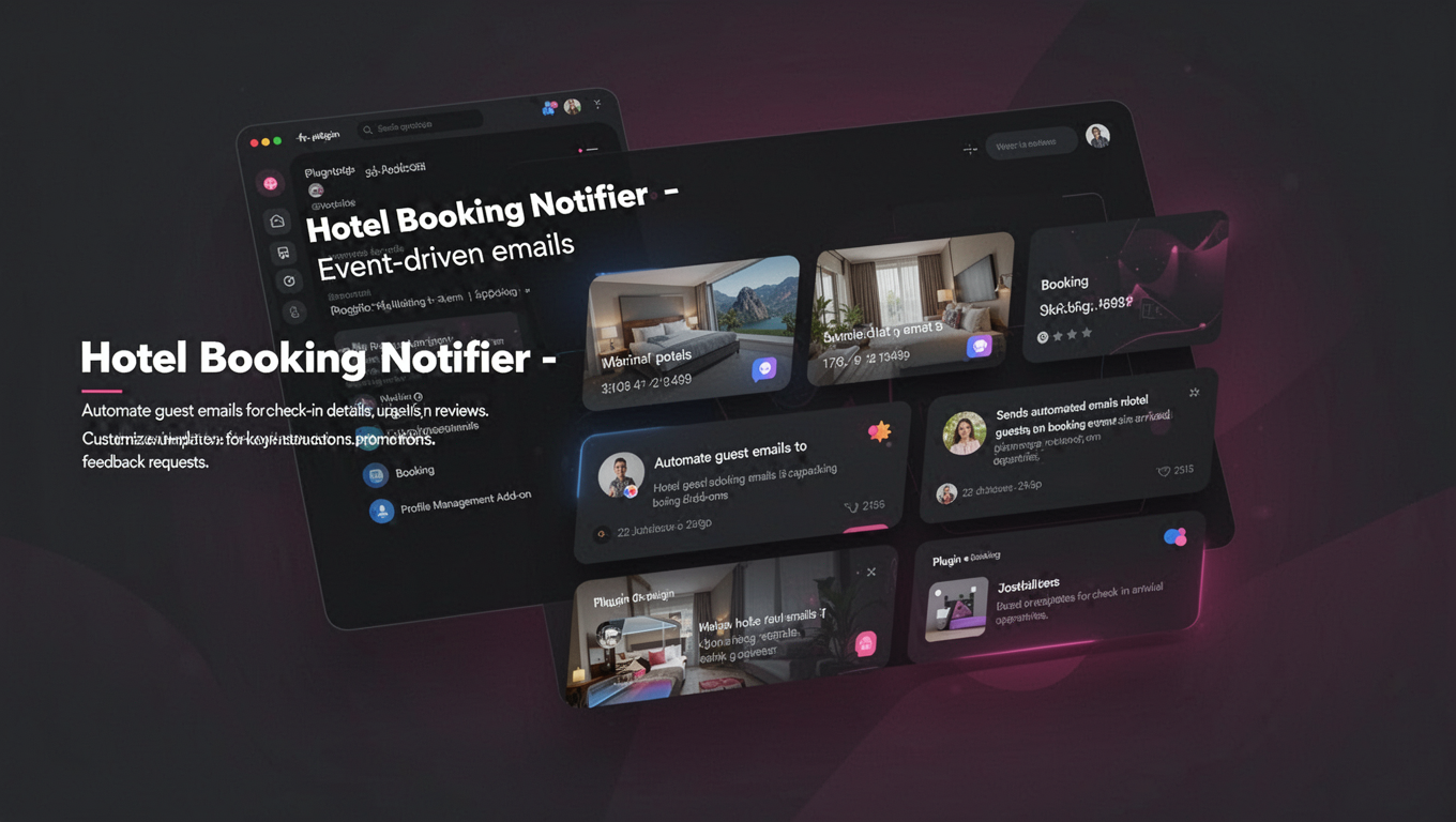 Preview of Hotel Booking Notifier - Event-driven emails