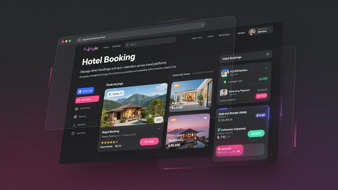 Preview of Hotel Booking