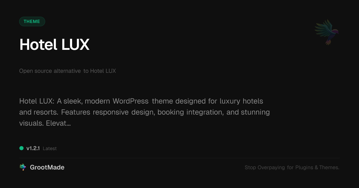 Preview of Hotel LUX