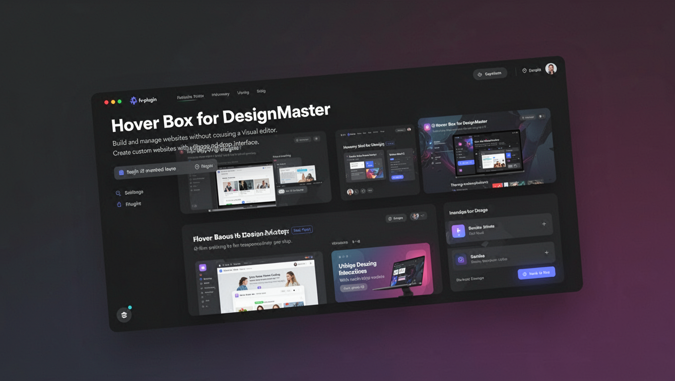 Preview of Hover Box for DesignMaster