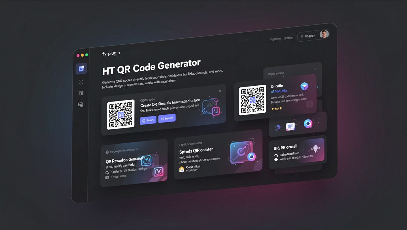 Preview of HT QR Code Generator