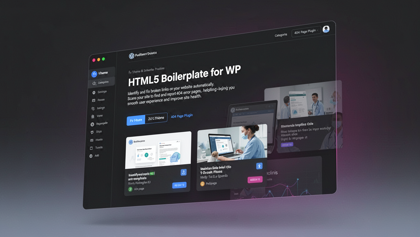 Preview of HTML5 Boilerplate for WP