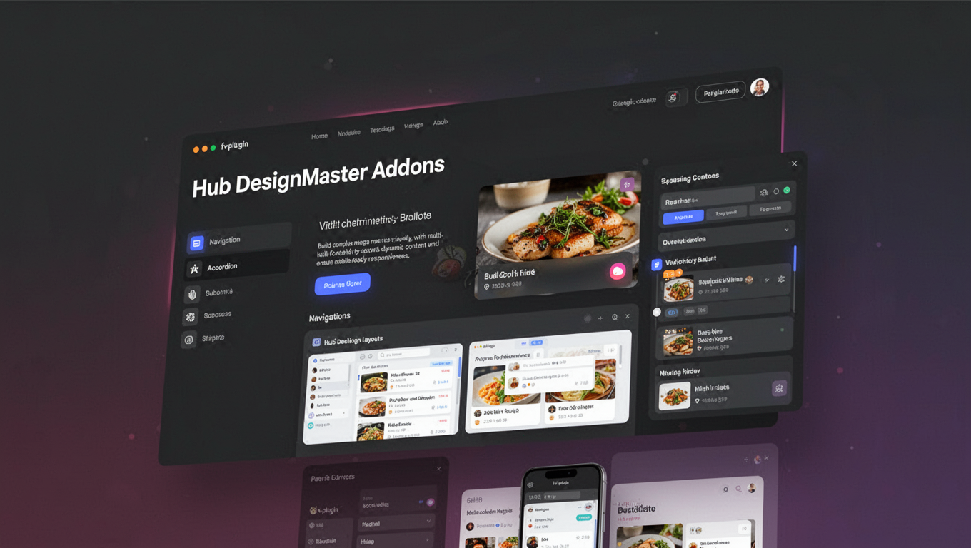 Preview of Hub DesignMaster Addons