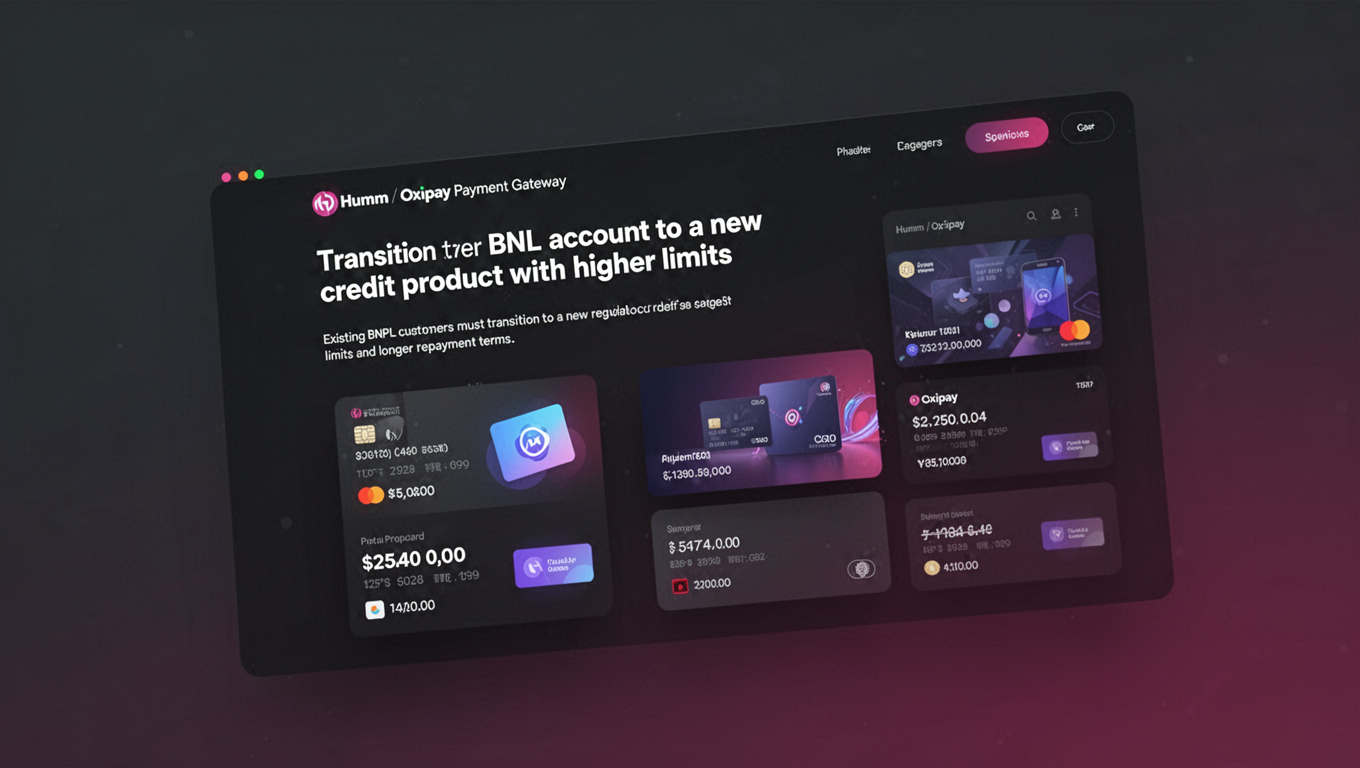 Preview of Humm / Oxipay Payment Gateway