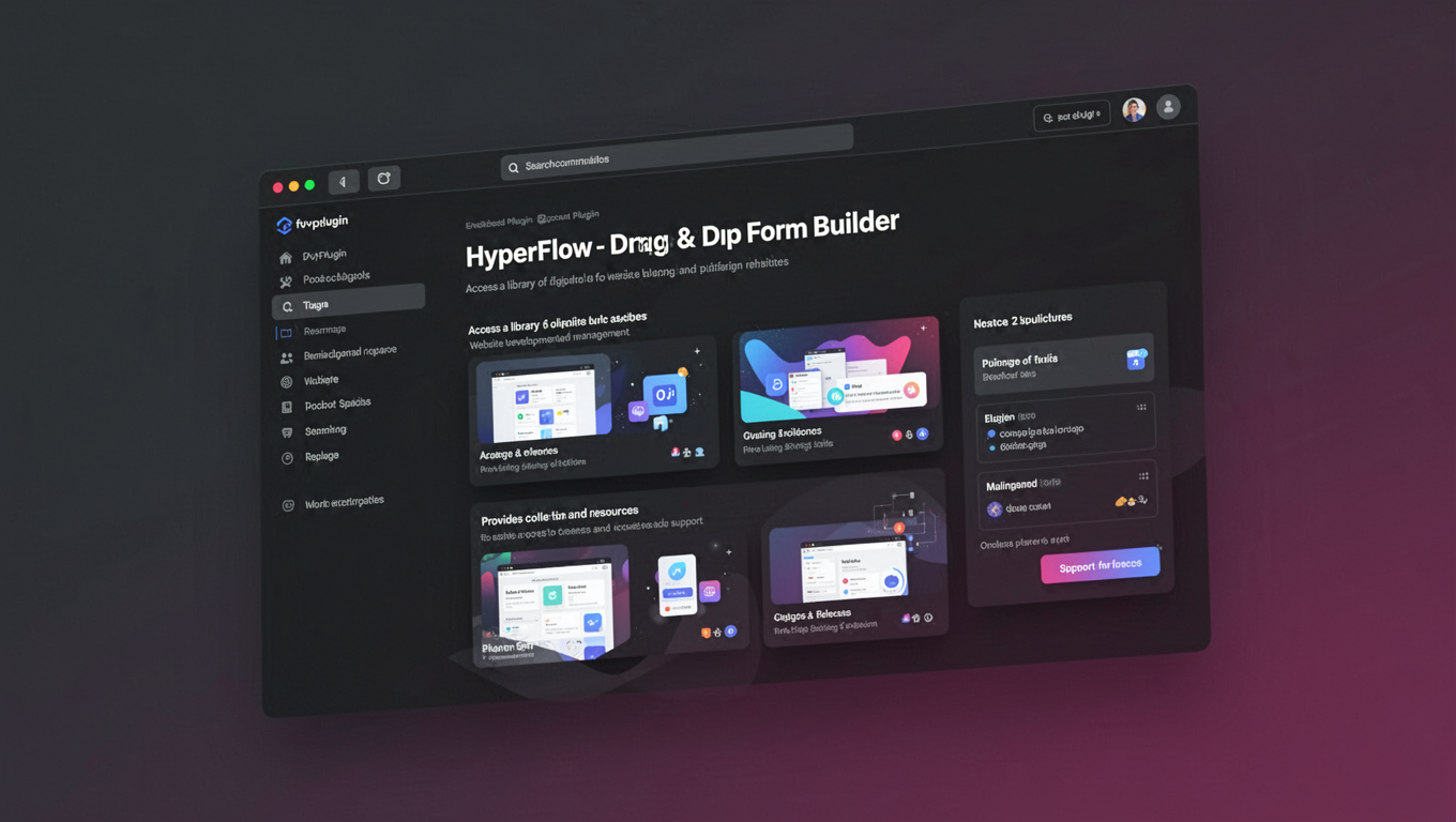 Preview of HyperFlow - Drag & Drop Form Builder