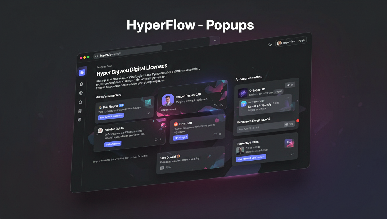 Preview of HyperFlow - Popups