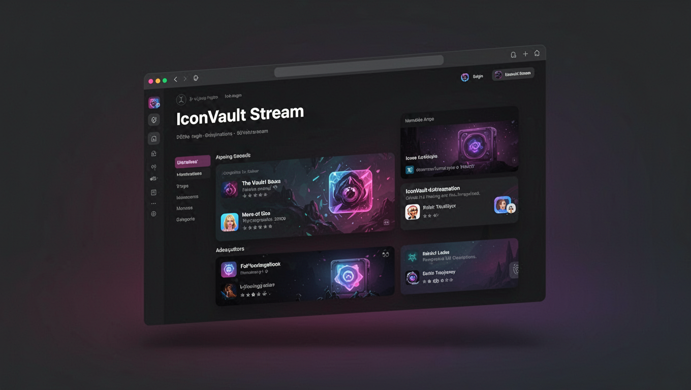 Preview of IconVault Stream