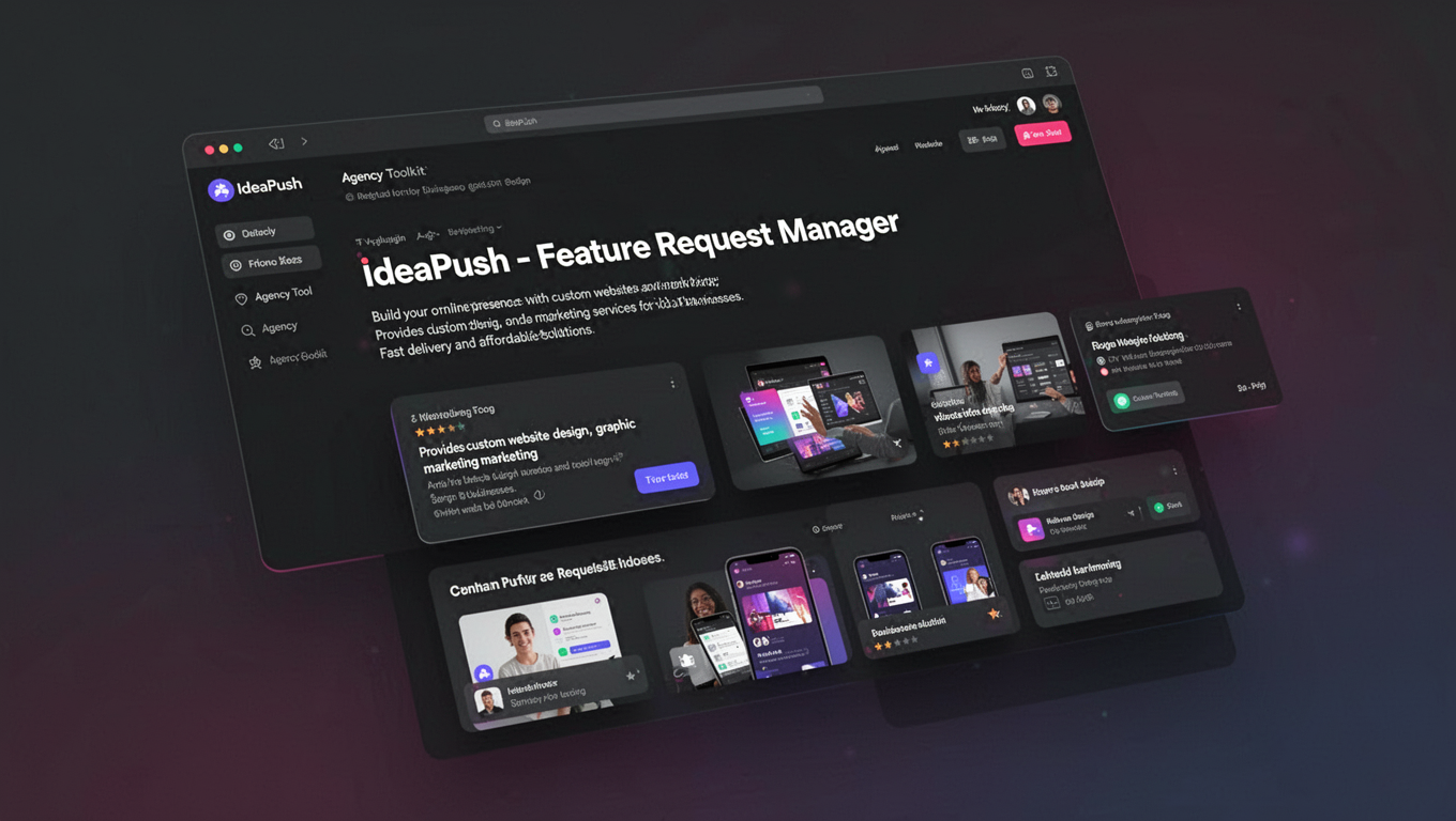 Preview of IdeaPush - Feature Request Manager