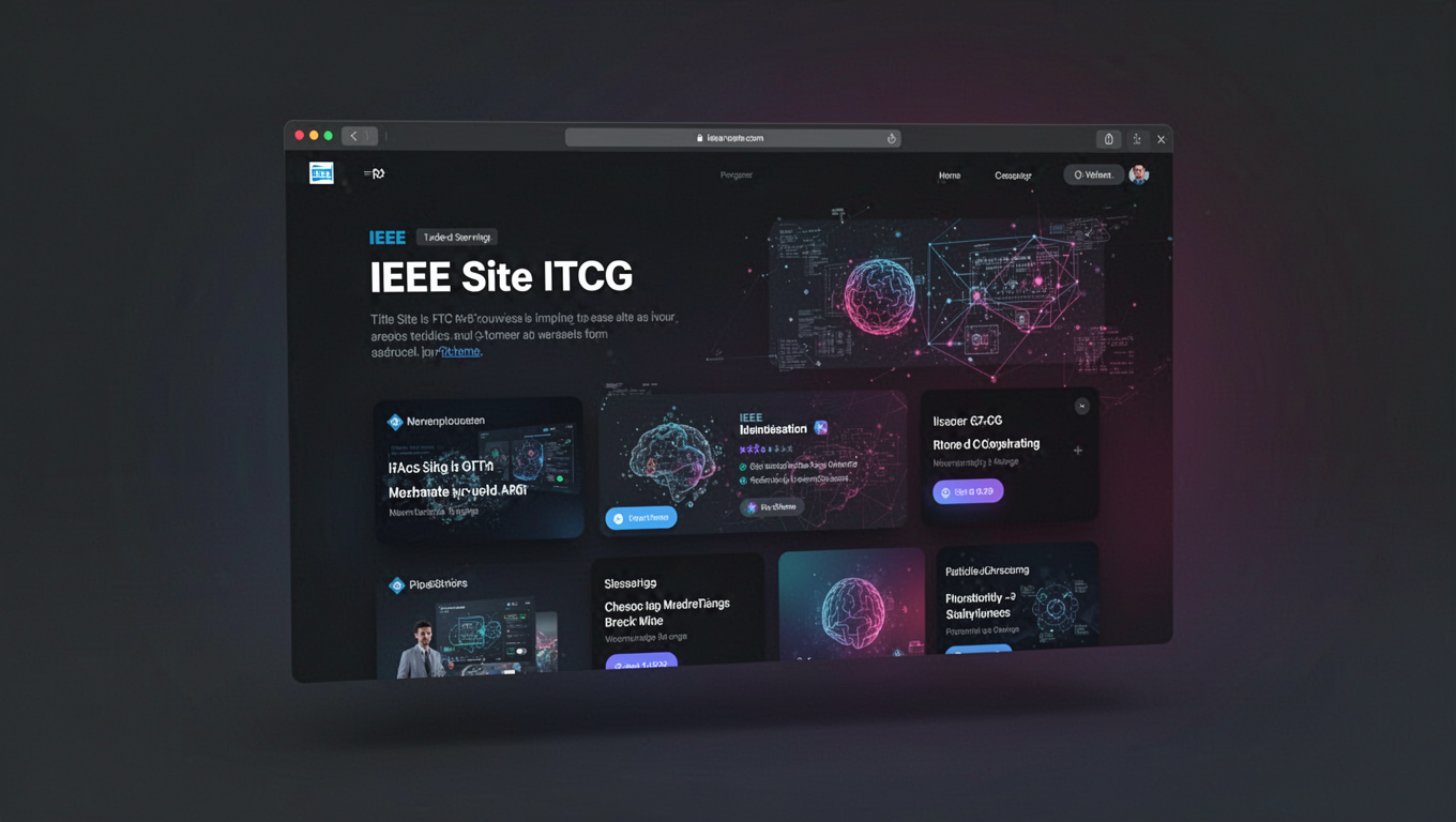 Preview of IEEE Site ITCG