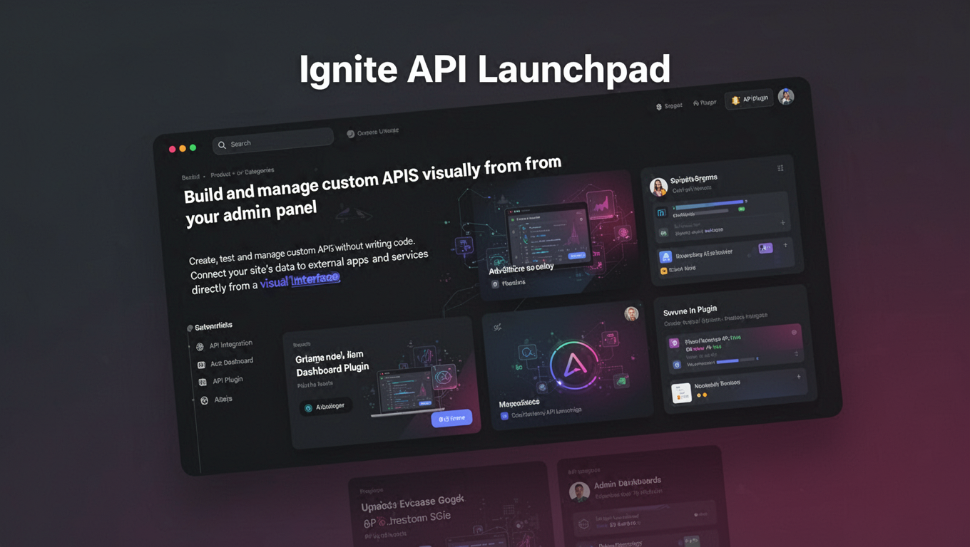 Preview of Ignite API Launchpad
