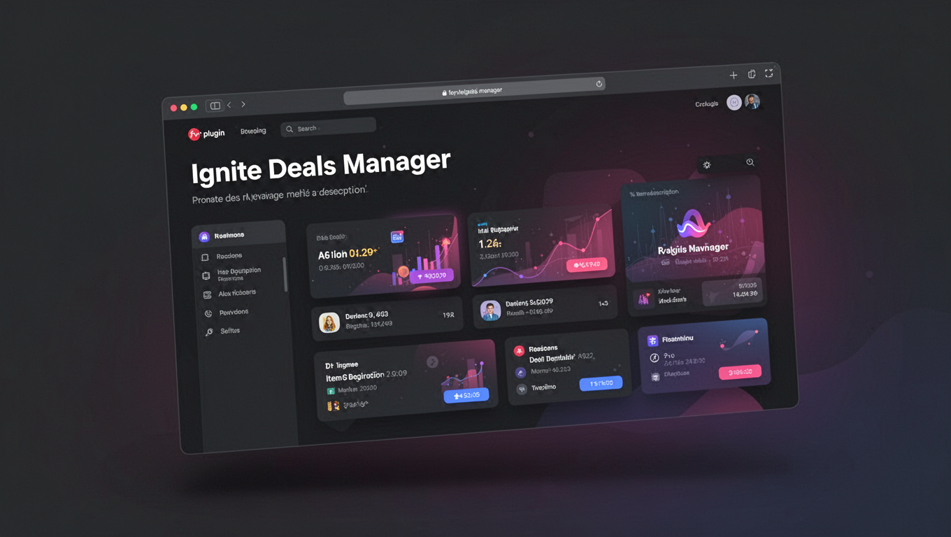Preview of Ignite Deals Manager