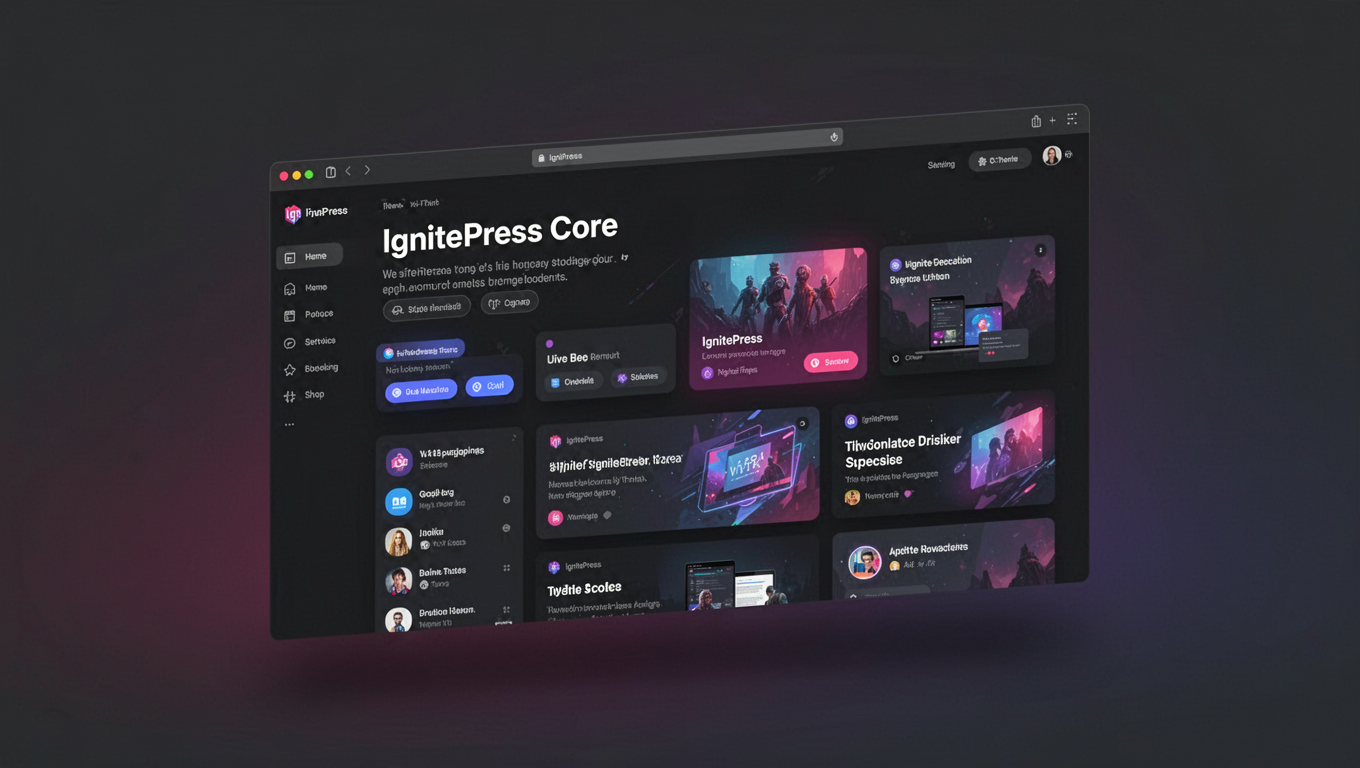 Preview of IgnitePress Core