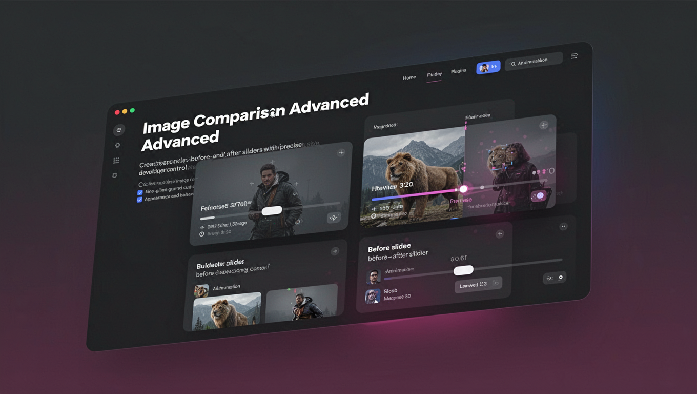 Preview of Image Comparison Advanced