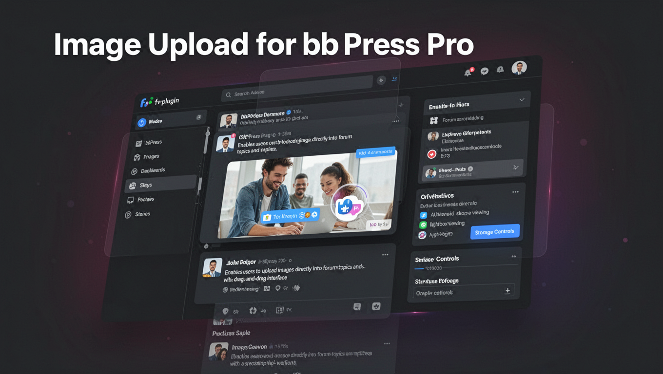 Preview of Image Upload for bbPress Pro