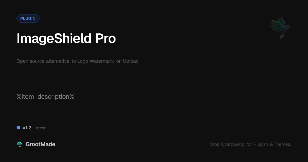 Preview of ImageShield Pro