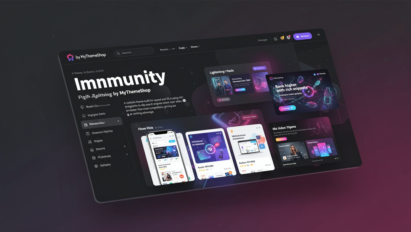 Preview of Immunity by MyThemeShop