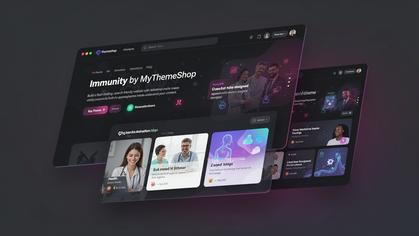 Preview of Immunity by MyThemeShop