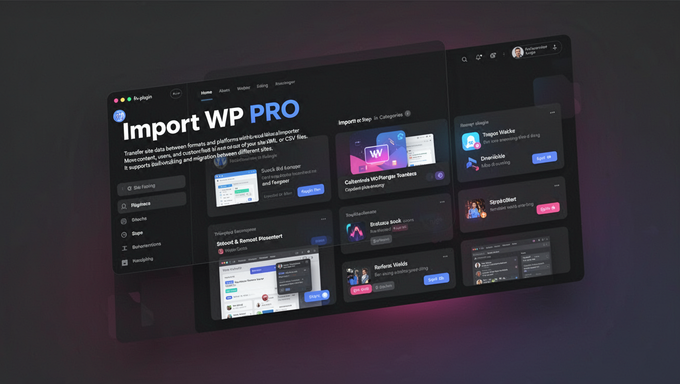 Preview of Import WP PRO