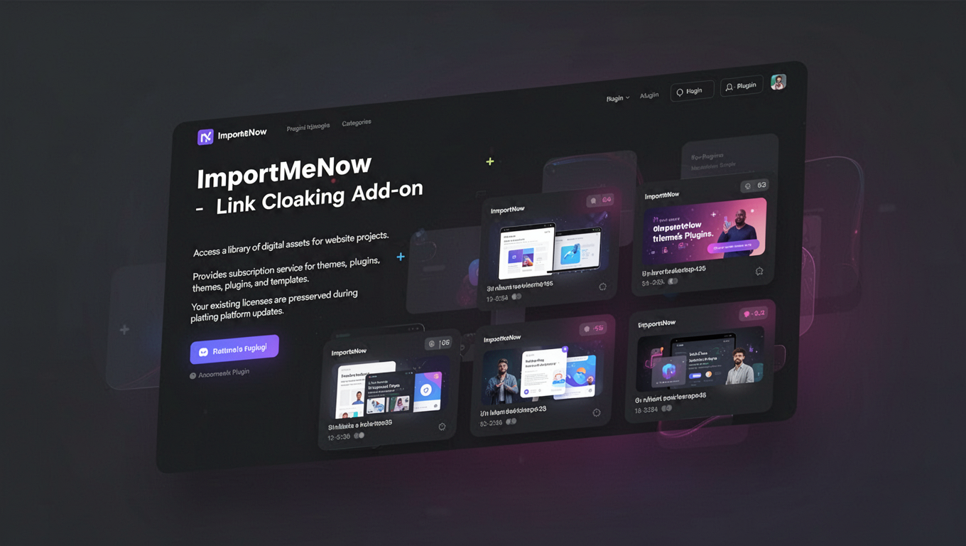 Preview of ImportMeNow - Link Cloaking Add-on