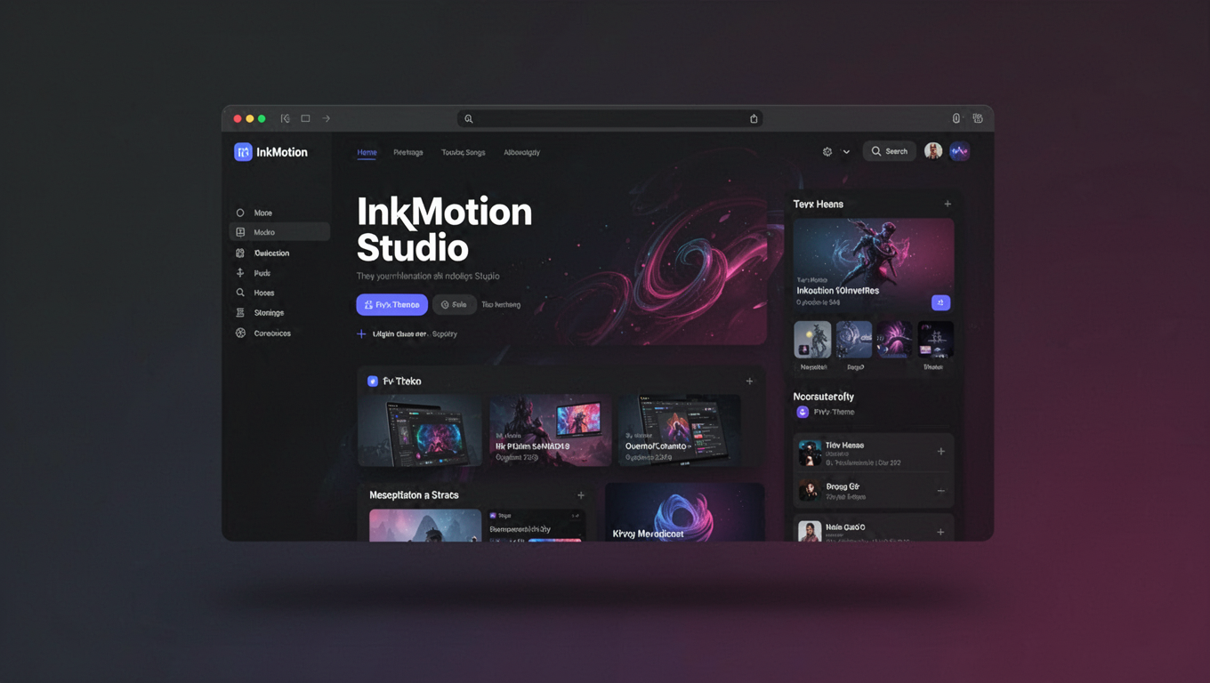 Preview of InkMotion Studio