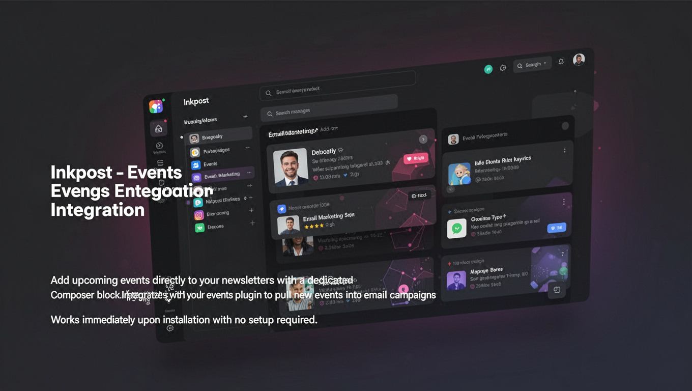 Preview of Inkpost - Events Manager Integration