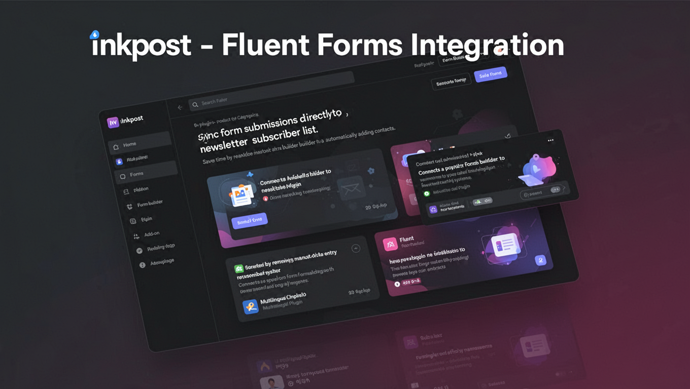 Preview of Inkpost - Fluent Forms Integration