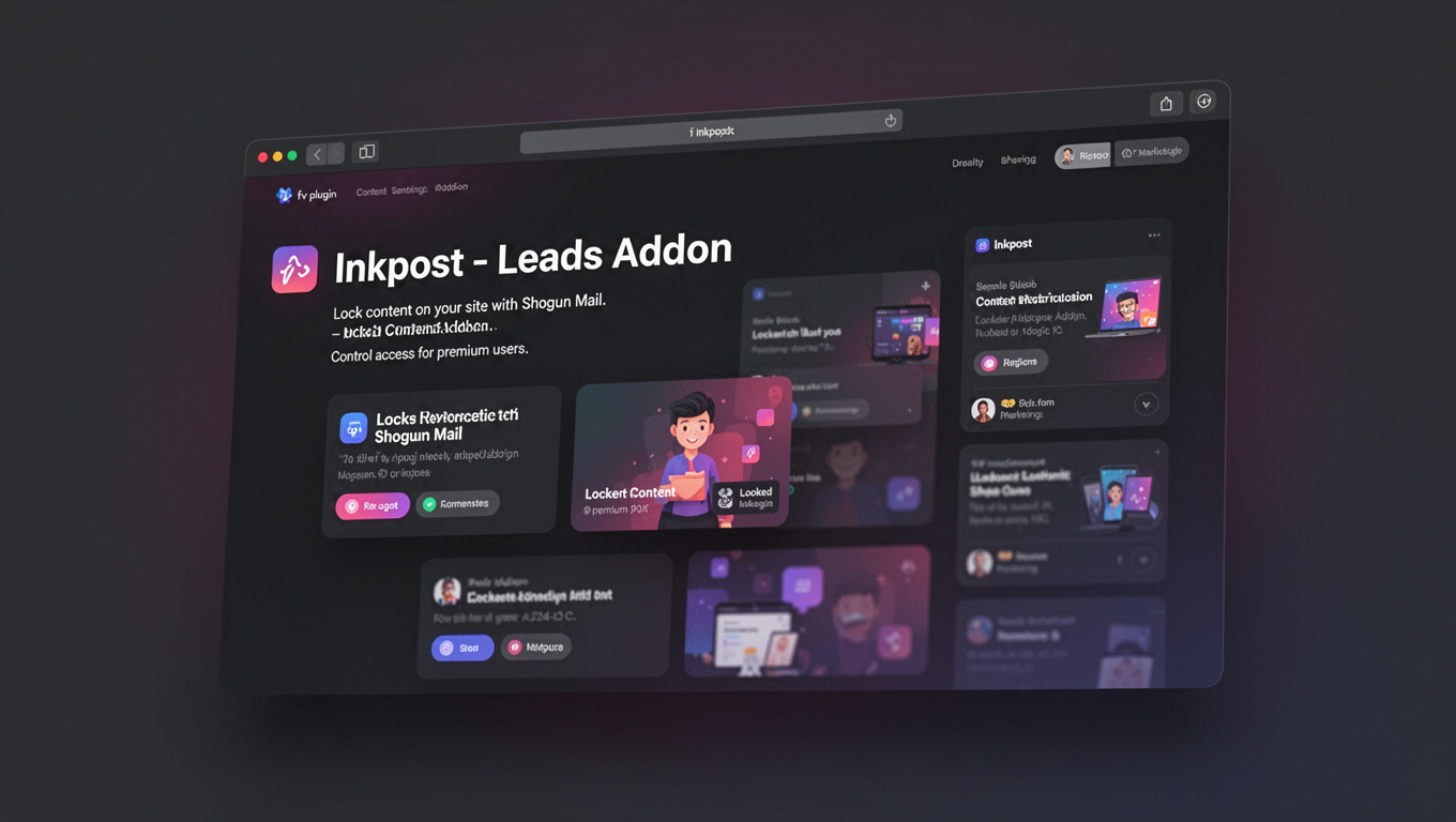 Preview of Inkpost - Leads Addon