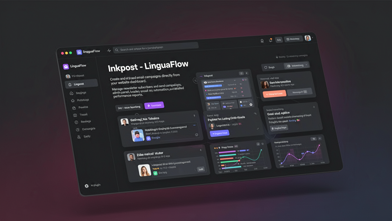 Preview of Inkpost - LinguaFlow