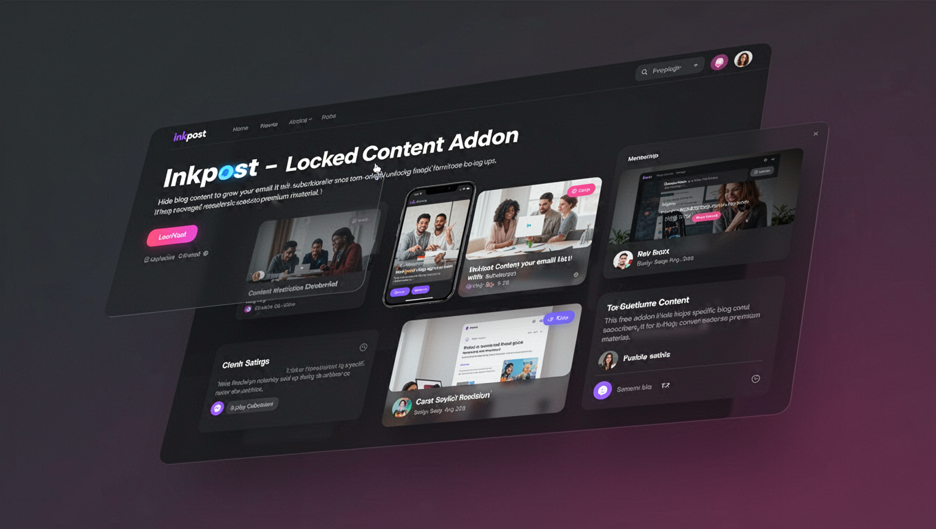 Preview of Inkpost - Locked Content Addon