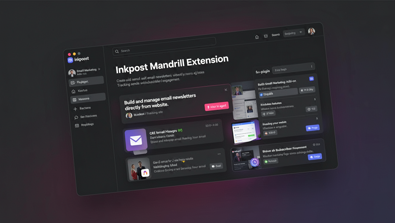 Preview of Inkpost Mandrill Extension