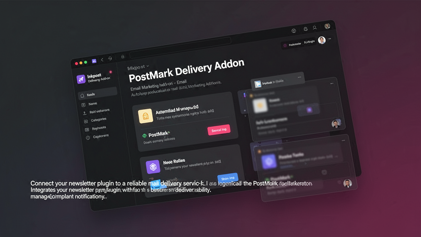 Preview of Inkpost - PostMark Delivery Addon