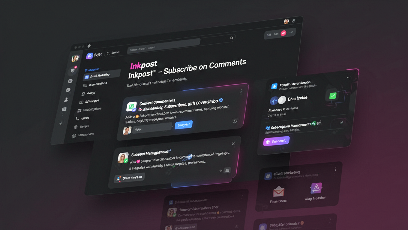 Preview of Inkpost - Subscribe on Comments