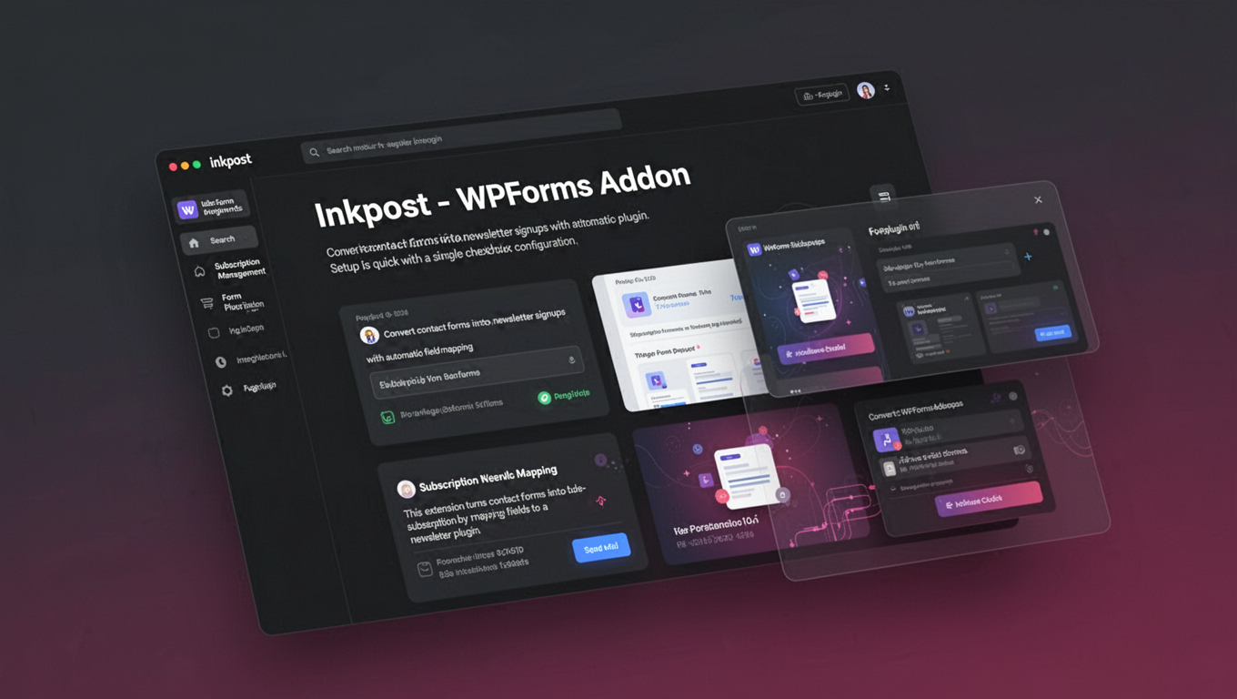 Preview of Inkpost - WPForms Addon