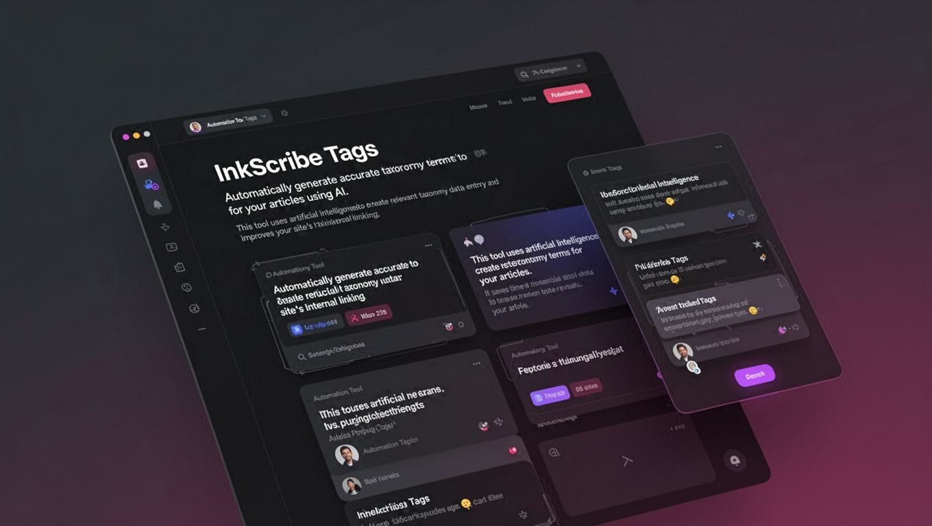 Preview of InkScribe Tags