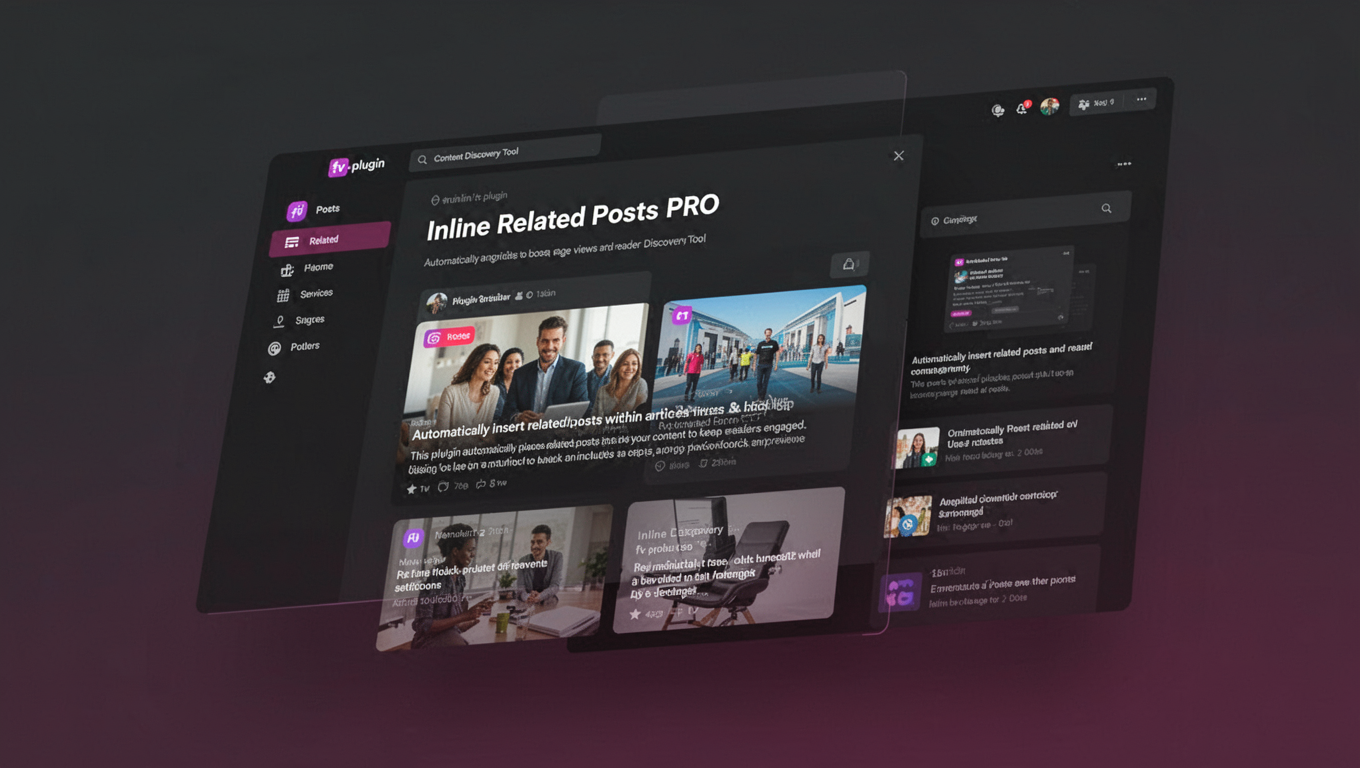 Preview of Inline Related Posts PRO