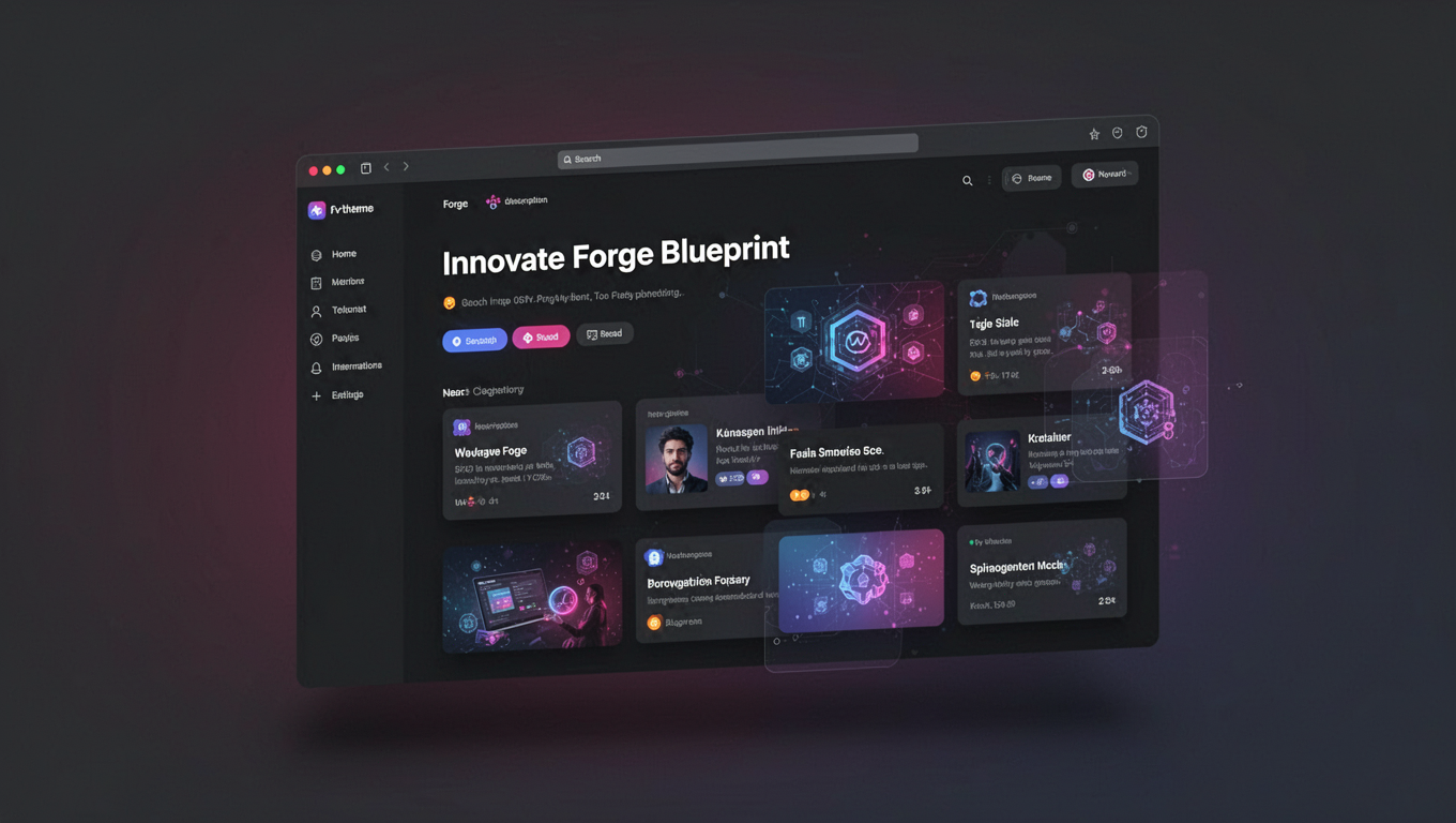 Preview of Innovate Forge Blueprint
