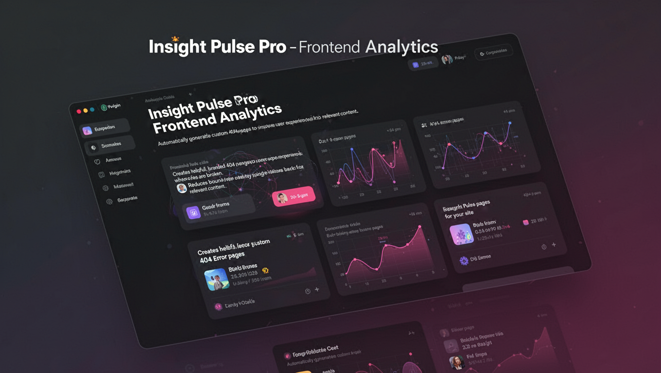 Preview of Insight Pulse Pro - Frontend Analytics