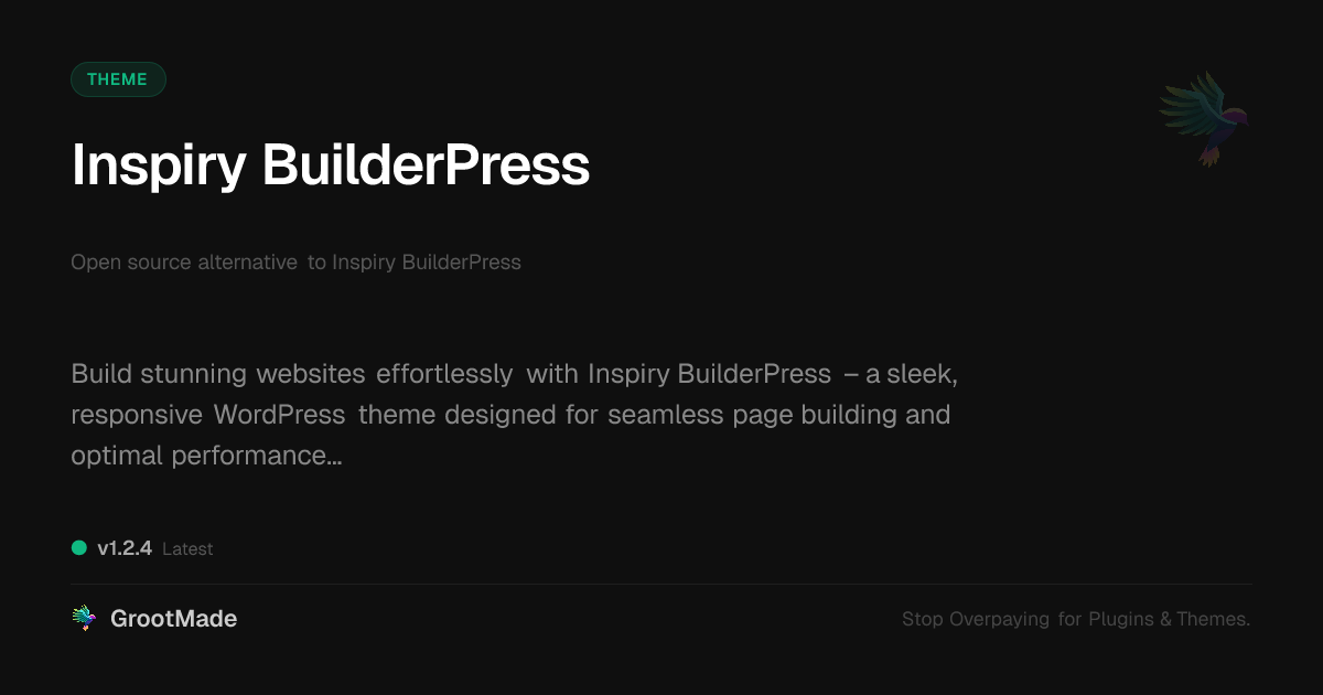 Preview of Inspiry BuilderPress