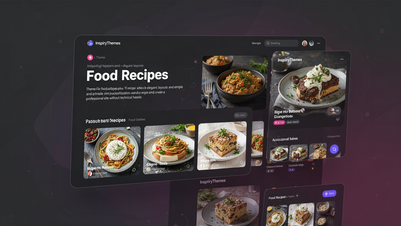 Preview of InspiryThemes Food Recipes