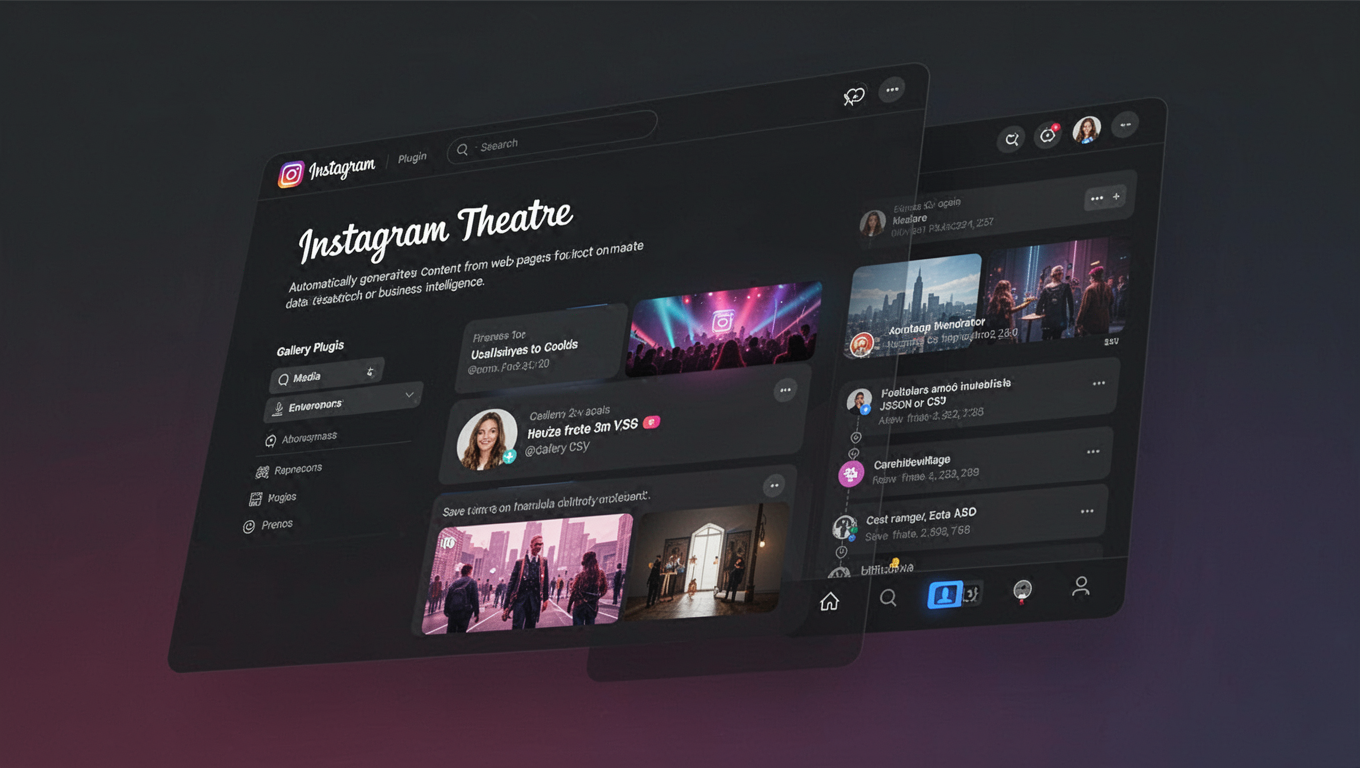 Preview of Instagram Theatre