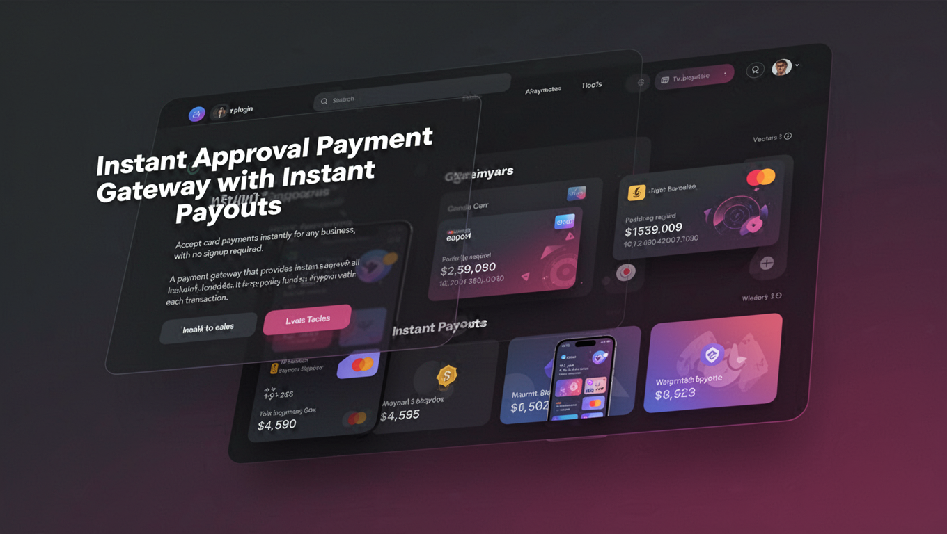 Preview of Instant Approval Payment Gateway with Instant Payouts
