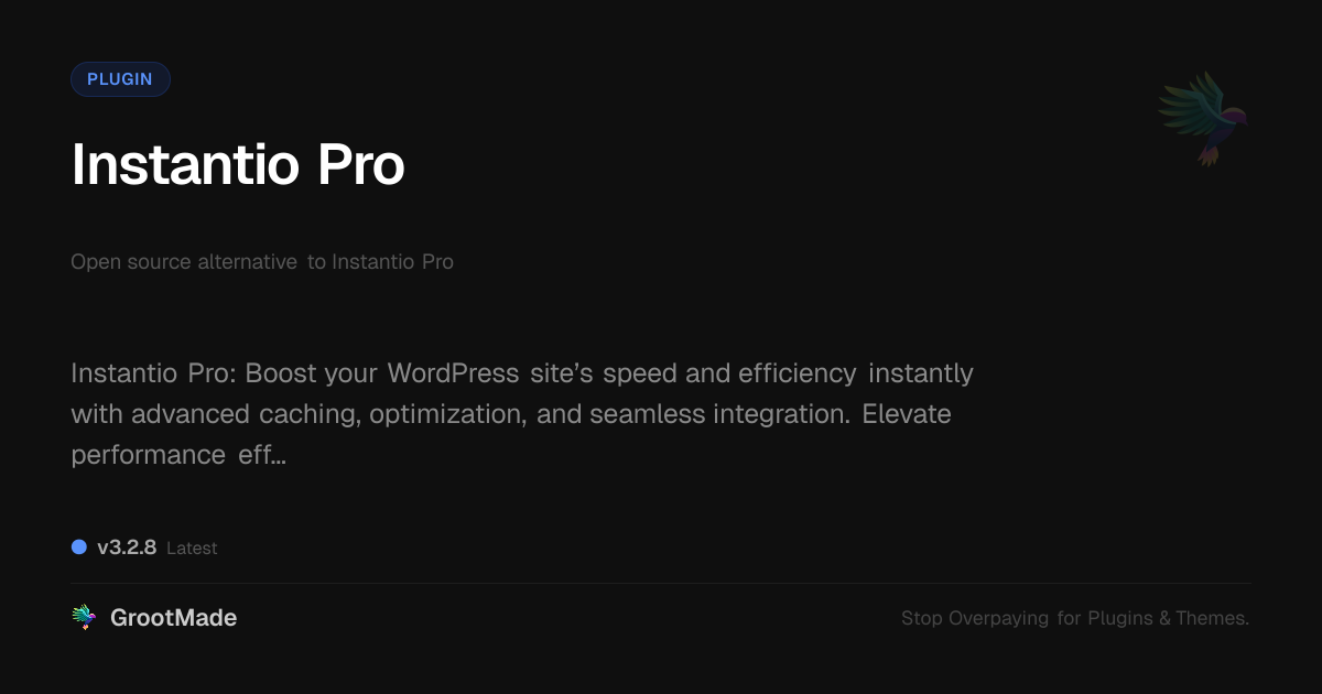 Preview of Instantio Pro