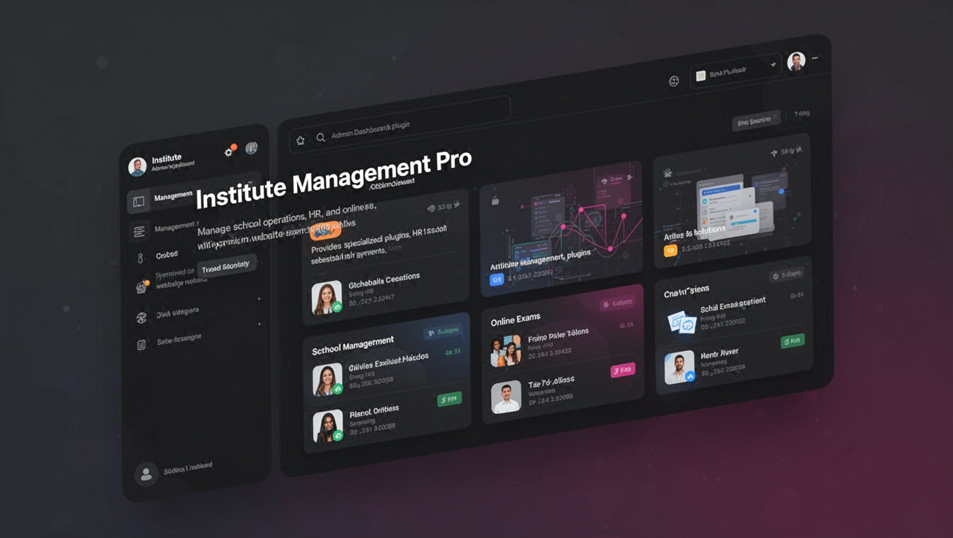Preview of Institute Management Pro