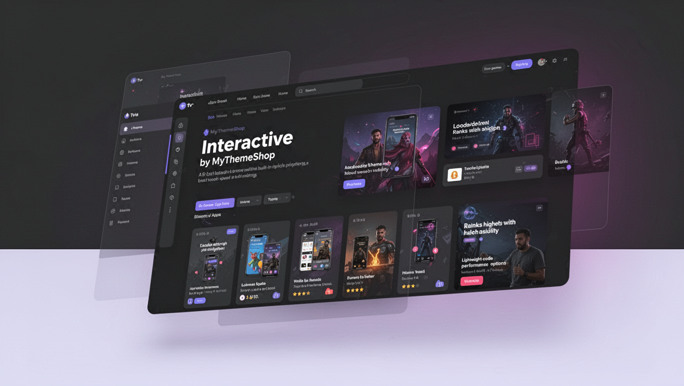 Preview of Interactive by MyThemeShop