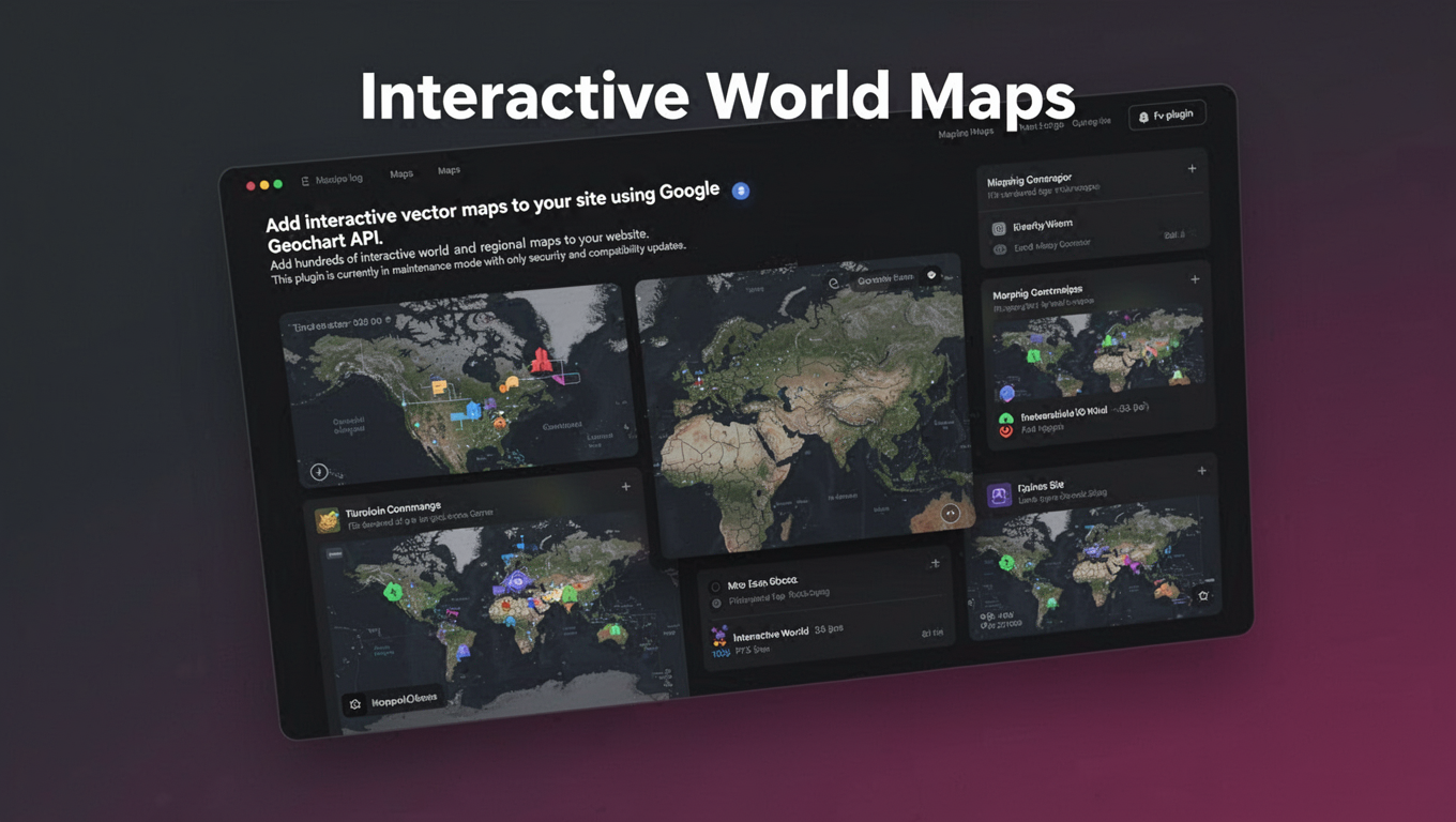 Preview of Interactive World Maps