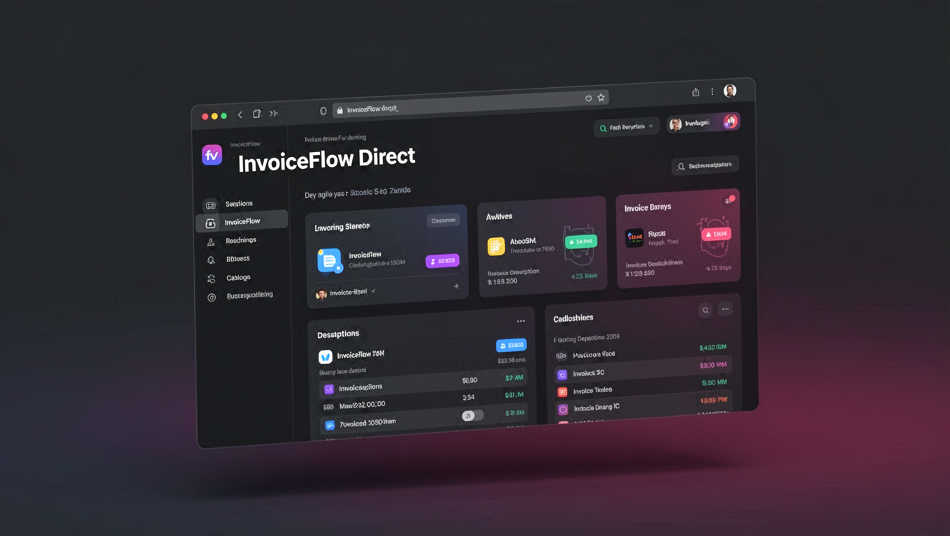 Preview of InvoiceFlow Direct